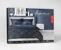 Pościel satynowa 180x200 granatowa 4679 A Home Satin 40