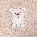 Ręcznik dziecięcy 50x90 Baby 54 beżowy miś 480g/m2 Eurofirany Ręcznik dziecięcy 50x90 Baby 54 beżowy miś 480g/m2 Eurofirany