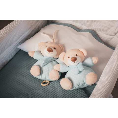 Pluszowa zabawka muzyczna z delikatną kołysanką Miś szary 20 cm Pluszowa zabawka muzyczna z delikatną kołysanką Miś szary 20 cm