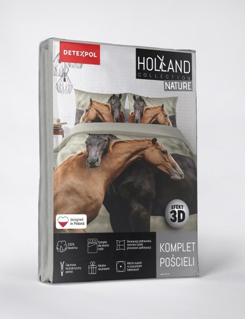 Pościel bawełniana 220x200 Konie 4711 A Holland 35 Pościel bawełniana 220x200 Konie 4711 A Holland 35