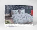 Pościel bawełniana 220x200 błękitna kwiaty polne 4691 B Bawełna 16 Pościel bawełniana 220x200 błękitna kwiaty polne 4691 B Bawełna 16