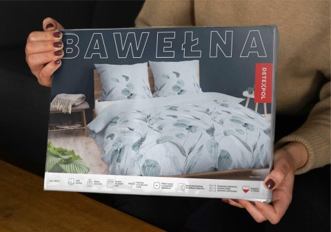 Pościel bawełniana 220x200 błękitna kwiaty polne 4691 B Bawełna 16 Pościel bawełniana 220x200 błękitna kwiaty polne 4691 B Bawełna 16
