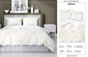 Pościel satynowa 140x200 biała kremowa 4678 A z jedną poszewką Home Satin 40 Pościel satynowa 140x200 biała kremowa 4678 A z jedną poszewką Home Satin 40
