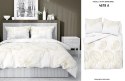 Pościel satynowa 140x200 biała kremowa 4678 A z jedną poszewką Home Satin 40 Pościel satynowa 140x200 biała kremowa 4678 A z jedną poszewką Home Satin 40