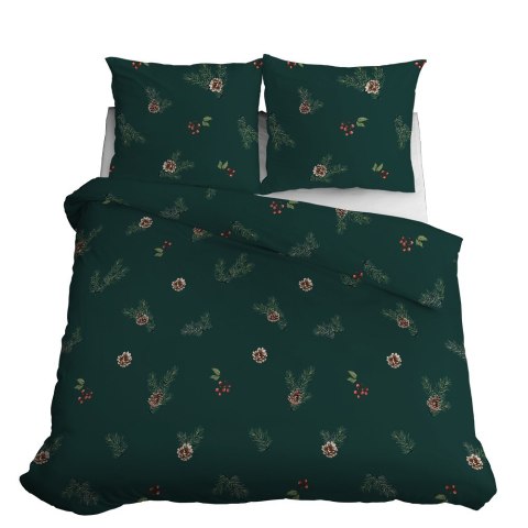 Pościel satynowa 160x200 zielona 4676 A Home Satin 40 Pościel satynowa 160x200 zielona 4676 A Home Satin 40