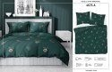 Pościel satynowa 160x200 zielona 4676 A Home Satin 40