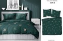 Pościel satynowa 160x200 zielona 4676 A Home Satin 40