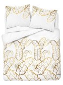 Pościel satynowa 180x200 biała żółta 4681 B Home Satin 40