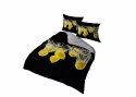 Pościel z mikrofibry 3D 160x200 Cytryny czarna szara 4173 A mikro 28 Pościel z mikrofibry 3D 160x200 Cytryny czarna szara 4173 A mikro 28