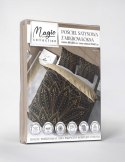 Pościel z mikrofibry 3D 160x200 Pawie pióra czarna beżowa 4346 A mikro 28 Pościel z mikrofibry 3D 160x200 Pawie pióra czarna beżowa 4346 A mikro 28