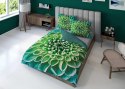 Pościel z mikrofibry 3D 160x200 Roślina zielona 4228 A mikro 28