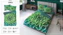 Pościel z mikrofibry 3D 160x200 Roślina zielona 4228 A mikro 28