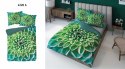 Pościel z mikrofibry 3D 160x200 Roślina zielona 4228 A mikro 28