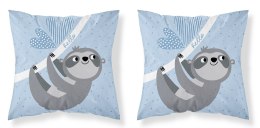 Poszewka bawełniana 40x40 Koala hello niebieska PSBA 21 A Mayamoo 26