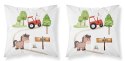 Poszewka bawełniana 40x40 Traktor czerwony PSBA 06 A Mayamoo 26 Poszewka bawełniana 40x40 Traktor czerwony PSBA 06 A Mayamoo 26