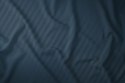Pościel adamaszkowa 140x200 denim granatowa jednobarwna paski 1 cm Pure