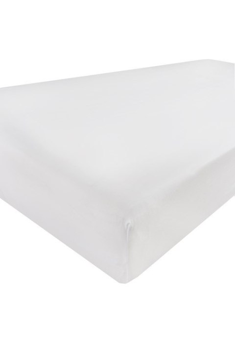 Prześcieradło frotte z gumką 120x200 białe 01 Premium Prześcieradło frotte z gumką 120x200 białe 01 Premium
