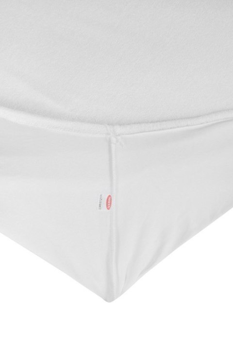 Prześcieradło frotte z gumką 120x200 białe 01 Premium Prześcieradło frotte z gumką 120x200 białe 01 Premium
