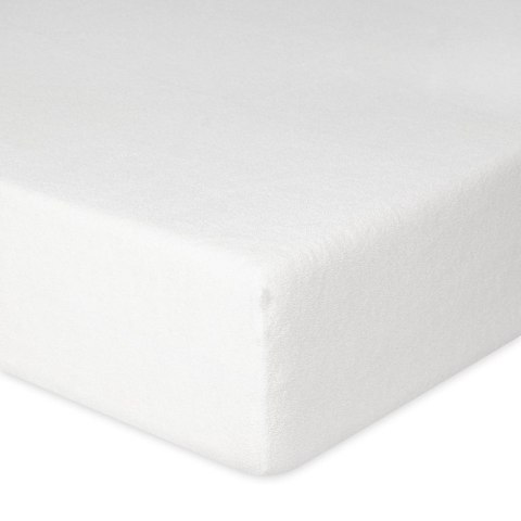 Prześcieradło frotte z gumką 140x200 białe 01 Classic Prześcieradło frotte z gumką 140x200 białe 01 Classic