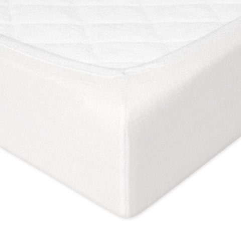 Prześcieradło frotte z gumką 140x200 białe 01 Classic Prześcieradło frotte z gumką 140x200 białe 01 Classic
