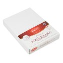 Prześcieradło frotte z gumką 140x200 białe 01 Classic