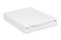 Prześcieradło frotte z gumką 140x200 białe 01 Classic
