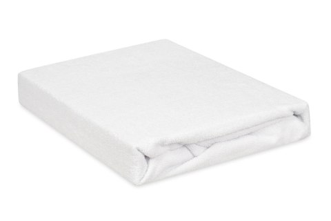 Prześcieradło frotte z gumką 140x200 białe 01 Classic Prześcieradło frotte z gumką 140x200 białe 01 Classic