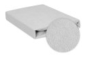 Prześcieradło frotte z gumką 180x200 szare 42 Classic Prześcieradło frotte z gumką 180x200 szare 42 Classic