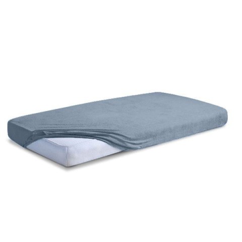 Prześcieradło frotte z gumką 90x200 grafitowe 44 Premium Prześcieradło frotte z gumką 90x200 grafitowe 44 Premium