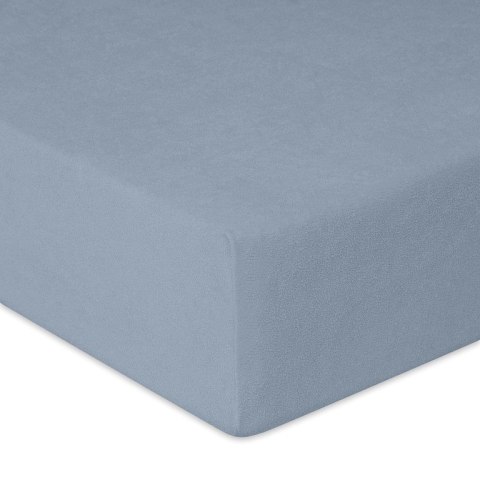 Prześcieradło frotte z gumką 90x200 grafitowe 44 Premium Prześcieradło frotte z gumką 90x200 grafitowe 44 Premium