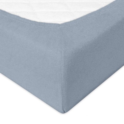 Prześcieradło frotte z gumką 90x200 grafitowe 44 Premium Prześcieradło frotte z gumką 90x200 grafitowe 44 Premium