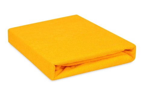 Prześcieradło frotte z gumką 90x200 żółte 05 Premium Prześcieradło frotte z gumką 90x200 żółte 05 Premium