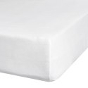 Prześcieradło jersey 4 z gumką 240x220 białe na wysoki materac 30 cm 190 g/m2 Eurofirany Prześcieradło jersey 4 z gumką 240x220 białe na wysoki materac 30 cm 190 g/m2 Eurofirany