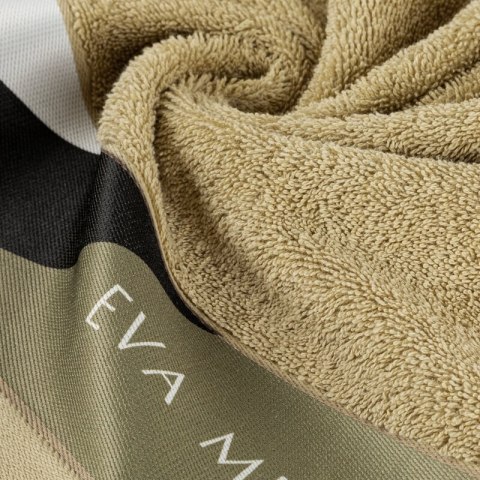 Ręcznik Eva 1 70x140 beżowy frotte 485 g/m2 frotte Eva Minge Eurofirany Ręcznik Eva 1 70x140 beżowy frotte 485 g/m2 frotte Eva Minge Eurofirany