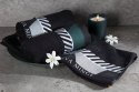 Ręcznik Eva 7 70x140 czarny frotte 485 g/m2 frotte Eva Minge Eurofirany Ręcznik Eva 7 70x140 czarny frotte 485 g/m2 frotte Eva Minge Eurofirany