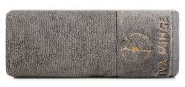 Ręcznik Gaja 30x50 szary frotte 550 g/m2 frotte Eva Minge Eurofirany