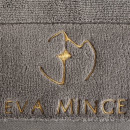 Ręcznik Gaja 50x90 srebrny frotte 550 g/m2 frotte Eva Minge Eurofirany