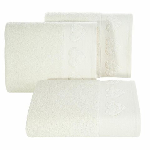 Ręcznik Kamila 50X90 kremowy 500 g/m2 Eurofirany Ręcznik Kamila 50X90 kremowy 500 g/m2 Eurofirany