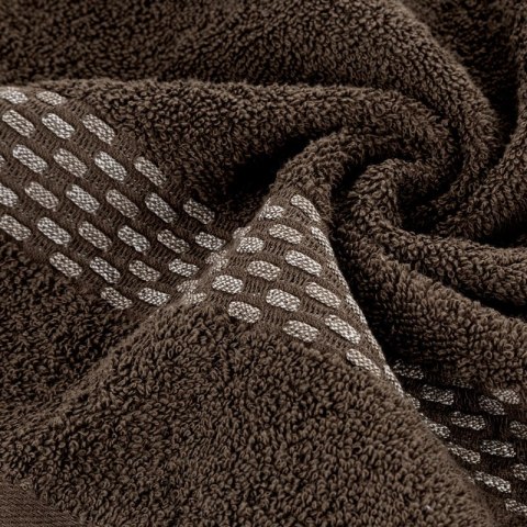 Ręcznik Riva 70x140 brązowy 500 g/m2 Eurofirany Ręcznik Riva 70x140 brązowy 500 g/m2 Eurofirany