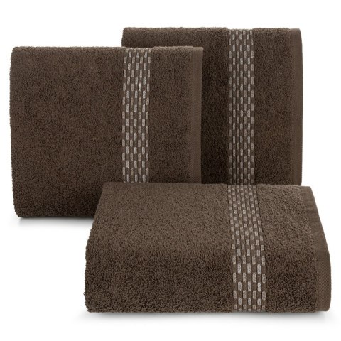 Ręcznik Riva 70x140 brązowy 500 g/m2 Eurofirany Ręcznik Riva 70x140 brązowy 500 g/m2 Eurofirany