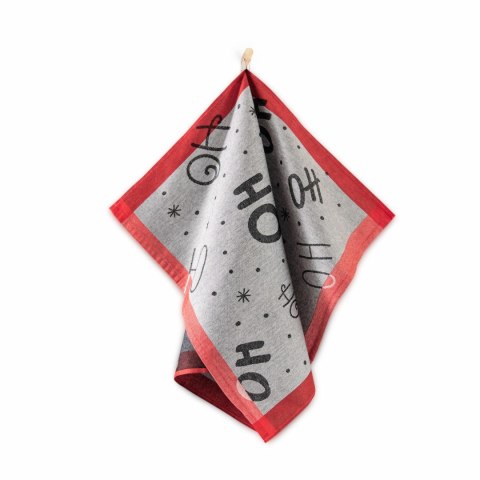 Komplet ścierek kuchennych HO HO HO 3 szt 50x70 czerwony Zwoltex Zwoltex Komplet ścierek kuchennych HO HO HO 3 szt 50x70 czerwony Zwoltex Zwoltex