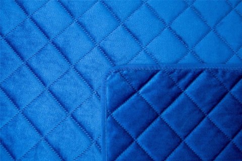 Narzuta dekoracyjna 200x220 Pierre niebieska morska welurowa geometria Narzuta dekoracyjna 200x220 Pierre niebieska morska welurowa geometria