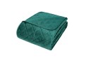 Narzuta dekoracyjna 200x220 Pierre zielona welurowa geometria Narzuta dekoracyjna 200x220 Pierre zielona welurowa geometria