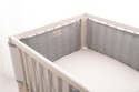 Ochraniacz do łóżeczka Bump Air Muślin 180x30 ciemny szary Ochraniacz do łóżeczka Bump Air Muślin 180x30 ciemny szary