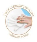 Poduszka termoplastyczna 55x35x12 Delta dwustronna Poduszka termoplastyczna 55x35x12 Delta dwustronna
