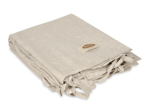 Pościel lniana 220x200 Linen kremowa w pudełku Matex Pościel lniana 220x200 Linen kremowa w pudełku Matex