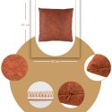 Poszewka dekoracyjna 43x43 Inta 201 pomarańczowa 325g/m2 Darymex Poszewka dekoracyjna 43x43 Inta 201 pomarańczowa 325g/m2 Darymex