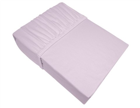 Prześcieradło jersey 160x200 lawendowe z gumką Bielbaw Prześcieradło jersey 160x200 lawendowe z gumką Bielbaw