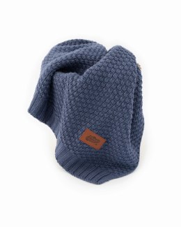 Kocyk bambusowy Mayamoo 80x100 06 granatowy denim w pudełku 50% bawełna 50% bambus 480g/m2