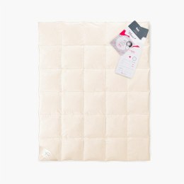 Kołdra puchowa 70% 155x200 Basic całoroczna 1200g kremowa AMZ